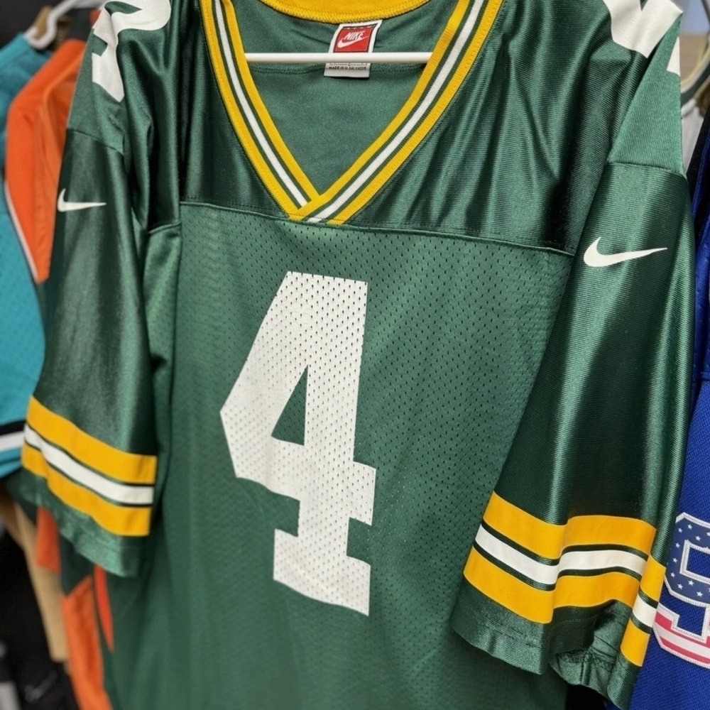 Vintage Nike NFL Green Bay Packers Brett Favre Jersey XXL